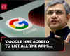 Google agrees to restore deleted apps temporarily; IT minister Ashwini Vaishnaw says 'constructive'