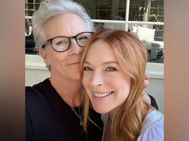 Jamie Lee Curtis reunites with Lindsay Lohan after 20 years