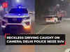 Delhi Police seize SUV for dangerous stunts on Najafgarh road, Rajouri Garden