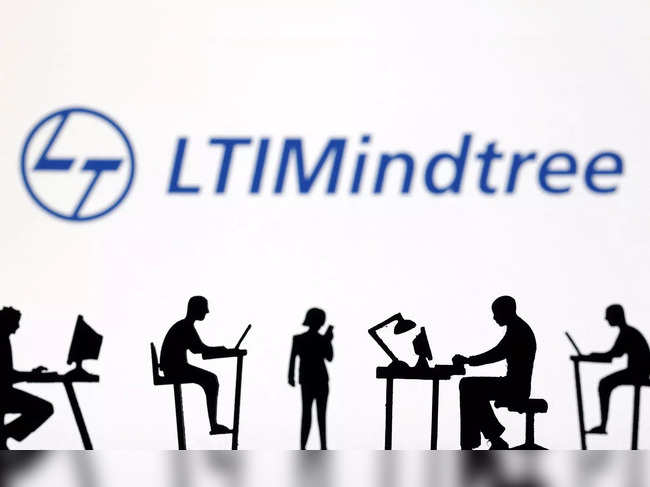 Illustration shows LTIMindtree logo