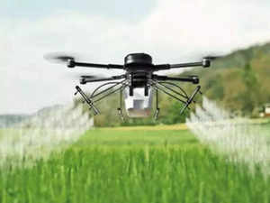heavy-duty drone across the skies to cultivate the country's picturesque farmlands