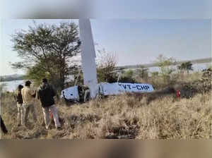 Pilot injured in trainer aircraft crash in Madhya Pradesh's Guna