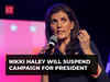 Nikki Haley suspends campaign for Republican presidential nomination
