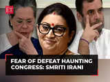 Cong is taking so much time to field a candidate from Amethi: Smriti Irani