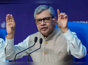New Delhi: Union Minister Ashwini Vaishnaw brief the media on cabinet decisions,...