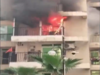 Gaur City flats in Greater Noida West catches fire; officials rush to save those trapped inside