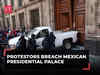 Protesters breach Mexico's Presidential Palace in demand for justice of 43 missing students