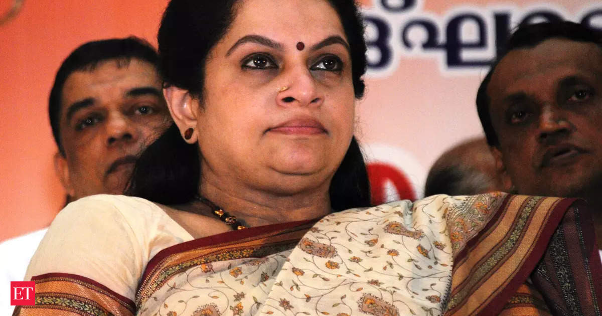 Padmaja Venugopal : Padmaja Venugopal, fille de l’ancien CM du Kerala, passe du Congrès au BJP