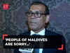 Former Maldivian President Nasheed on India’s boycott call: 'People of Maldives are sorry…'