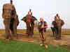 Modi's day out in Kaziranga: In jungle fatigue PM rides elephant, goes for jeep safari