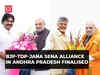 BJP-TDP-Jana Sena alliance for Lok Sabha and Assembly elections in Andhra Pradesh finalised