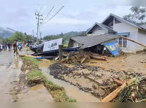 At least 19 dead and 7 missing as landslide and flash floods hit Indonesia’s Sumatra island