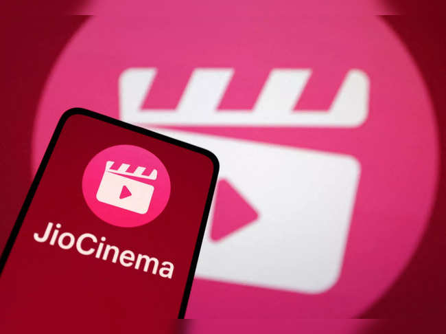 FILE PHOTO: Illustration shows JioCinema logo