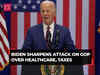 Joe Biden sharpens attack on GOP over healthcare, taxes during the campaign trail in New Hampshire