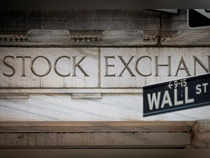 File photo of the Wall St entrance to the NYSE  in New York
