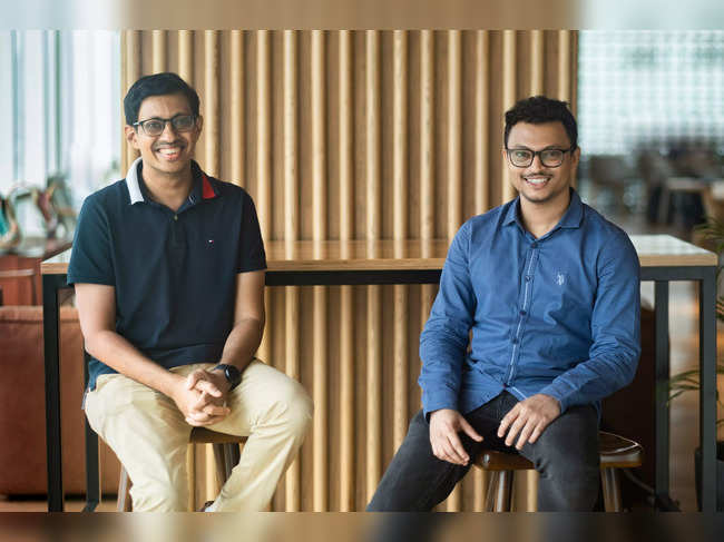Nanonets founders Sarthak Jain and Prathamesh Juvatkar