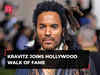Lenny Kravitz joins Hollywood Walk of Fame, watch!