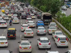 delhi traffice