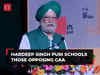 Union Minister Hardeep Singh Puri schools those opposing CAA: '1000 log register kia hai…'