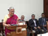 Philanthropist and author Sudha Murty takes oath as Rajya Sabha member