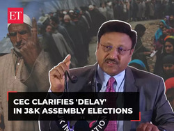 J&K Assembly polls: 'No delay from our side', says Chief Election Commissioner