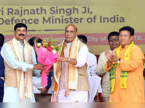 India was a golden bird, and it will again be a golden bird very soon: Rajnath Singh