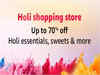 Amazon Sale Holi Store 2024: Up to 50% off on holi essentials- sweets, snacks, thandai, and more