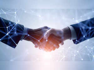 tech handshake istock