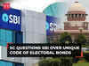 Electoral bonds case: SC questions SBI over absence of unique code of bonds in data given to ECI