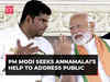 'Annamalai, zara samjhaiye…': PM Modi seeks TN BJP chief's help to address public in Kanniyakumari