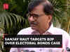 Electoral bonds saga: Sanjay Raut accuses BJP of involvement in ‘biggest scam of country’