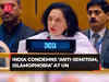 India shines at United Nations, condemns ‘anti-semitism, Islamophobia’ in New York