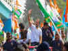 Congress leader Rahul Gandhi holds 'Nyay Sankalp Padyatra' in Mumbai