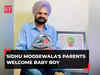 Sidhu Moosewala’s parents blessed with a baby boy; father shares first photo