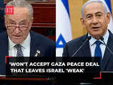 Gaza War: Israeli PM Netanyahu blasts criticism from Chuck Schumer, White House