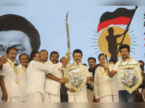 Salem: Dravida Munnetra Kazhagam (DMK) President and Tamil Nadu Chief Minister M...
