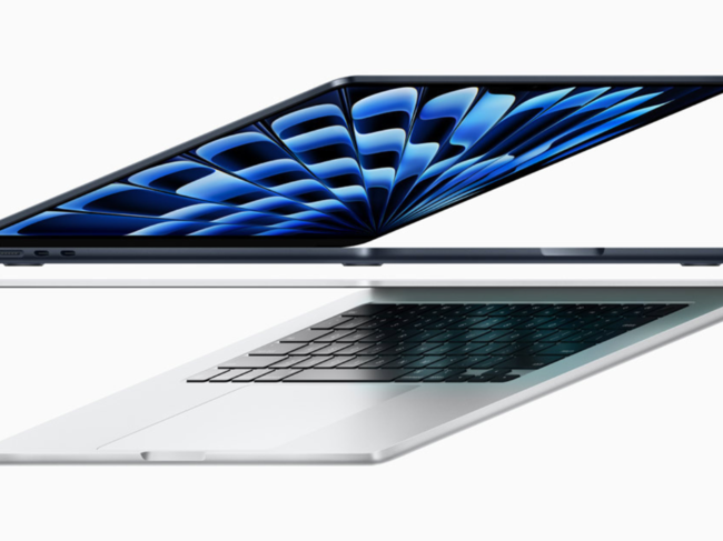 ​The new MacBook Air M3 by Apple promises exceptional performance and extended battery life, making it an ideal choice for users seeking a lightweight and powerful laptop.  (Image Source: Apple)​