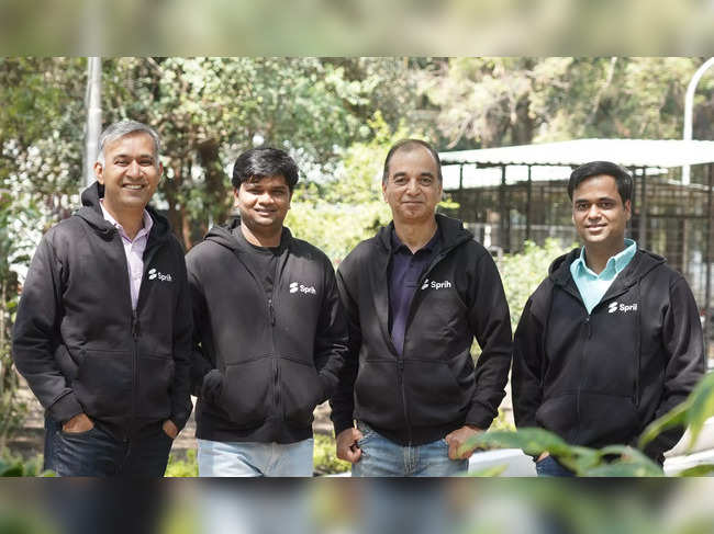 Sprih Co-founders Rohit Toshniwal, Akash Keshav, Hemant Joshi, Ravi Singhal