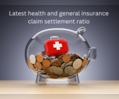Latest health and general insurance claim settlement ratio released in 2024