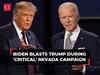 Biden blasts Trump, courts Latino voters during 'critical' Nevada campaign swing