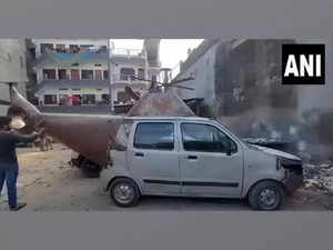 Uttar Pradesh man modifies car into 'chopper'; police seize vehicle for flouting Motor Act rules