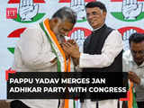 Pappu Yadav merges Jan Adhikar Party with Congress: 'Oonth baith bhi jaye to...'