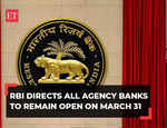 RBI directs banks dealing with govt transactions to remain open on Sunday, March 31