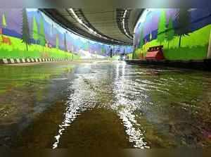 Joint Pains: Water Leakage Back At Pragati Maidan Tunnel Again