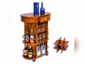 Bar cabinet.
