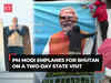 Delhi: PM Modi emplanes for Bhutan on a two-day state visit