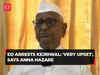 ED arrests Kejriwal: It's his own deeds, says activist Anna Hazare
