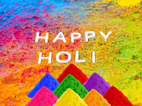 Enjoying Holi