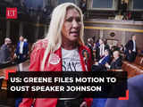 US: Republican Rep. Marjorie Taylor Greene files motion to oust Speaker Mike Johnson
