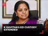 Delhi Court extends ED remand of BRS leader K Kavitha till March 26; she claims arrest illegal